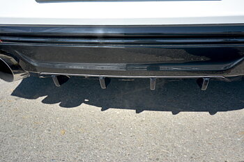 Bakre Valance Chevrolet Camaro 6Th-Gen. Phase-I 2Ss Coupe / ABS Svart Struktur