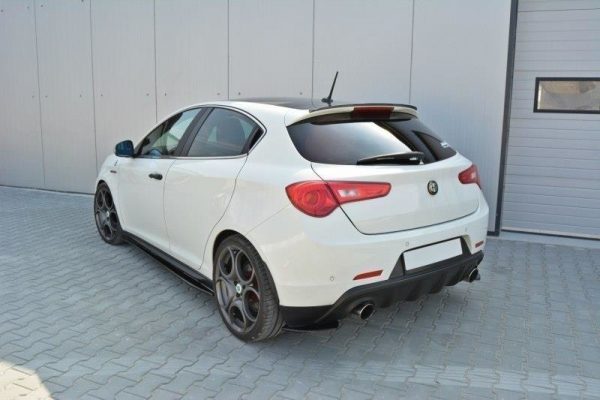Spoiler Cap Alfa Romeo Giulietta / ABS Svart Struktur - 3