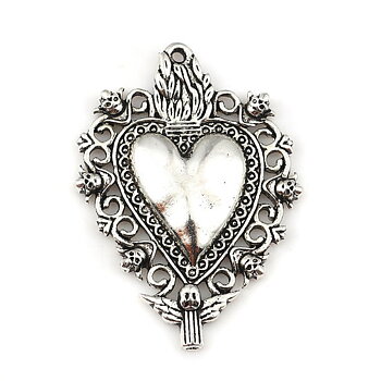Berlock - Hjärta Ex Voto,  Silver 41mm