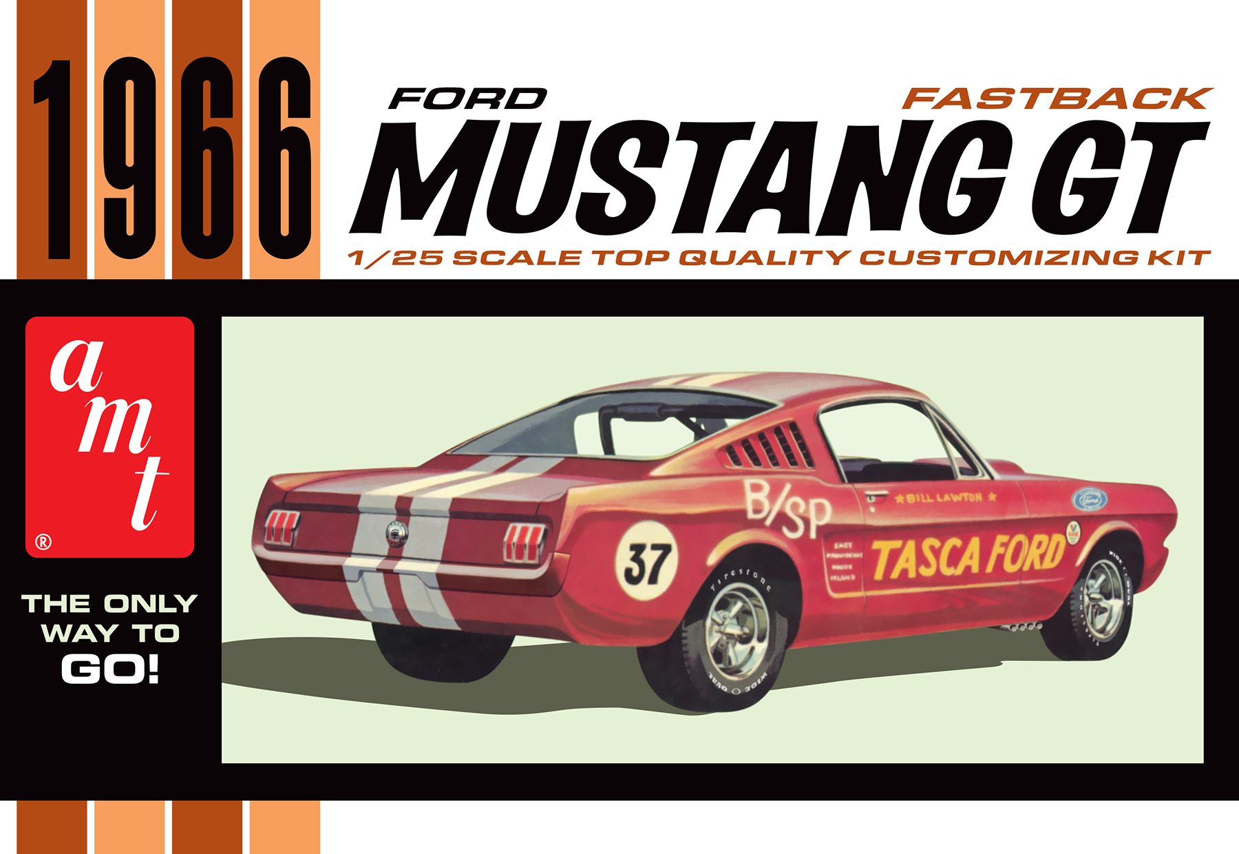 1/25 1966 FORD MUSTANG FASTBACK 2+2