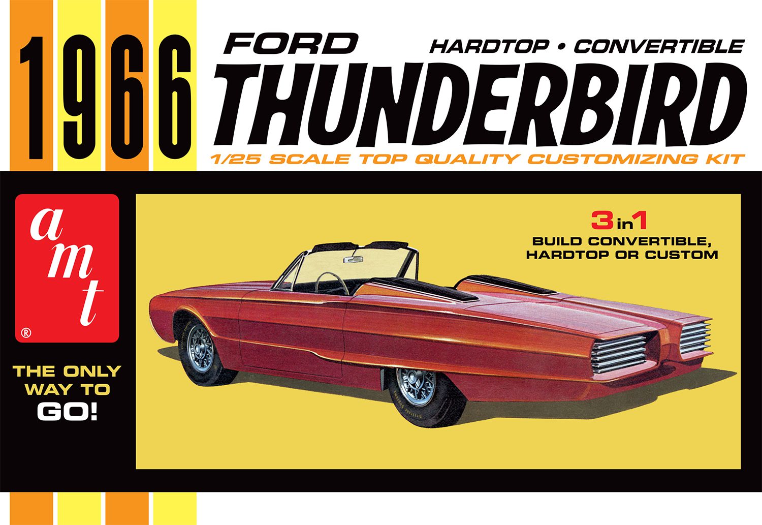 1/25 1966 FORD THUNDERBIRD HARDTOP/CONVERTIBLE