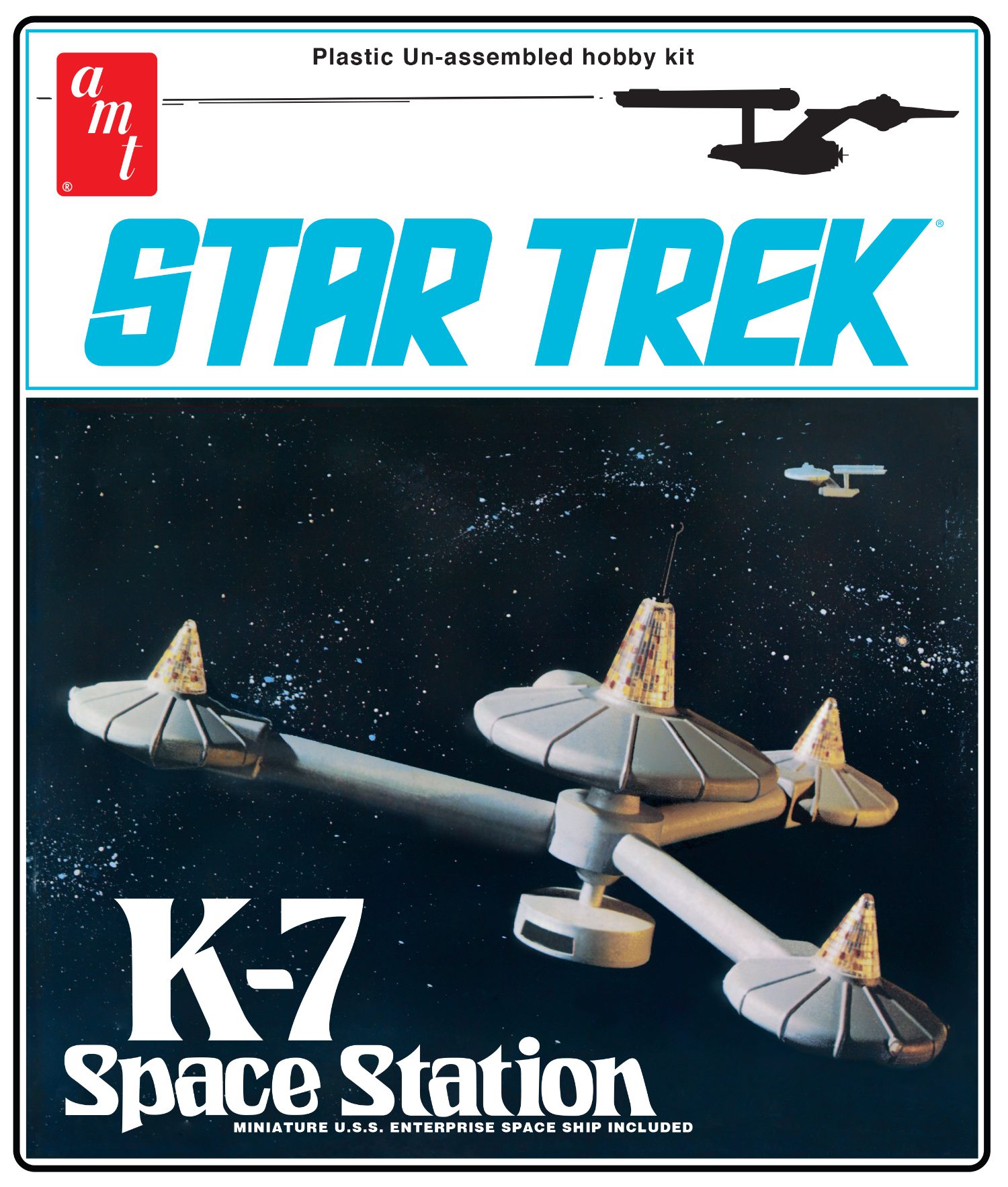 1/7600 STAR TREK K-7 SPACE STATION