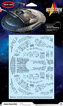 1/1000 STAR TREK NX-01 U.S.S. ENTERPRISE AZTEC DECALS