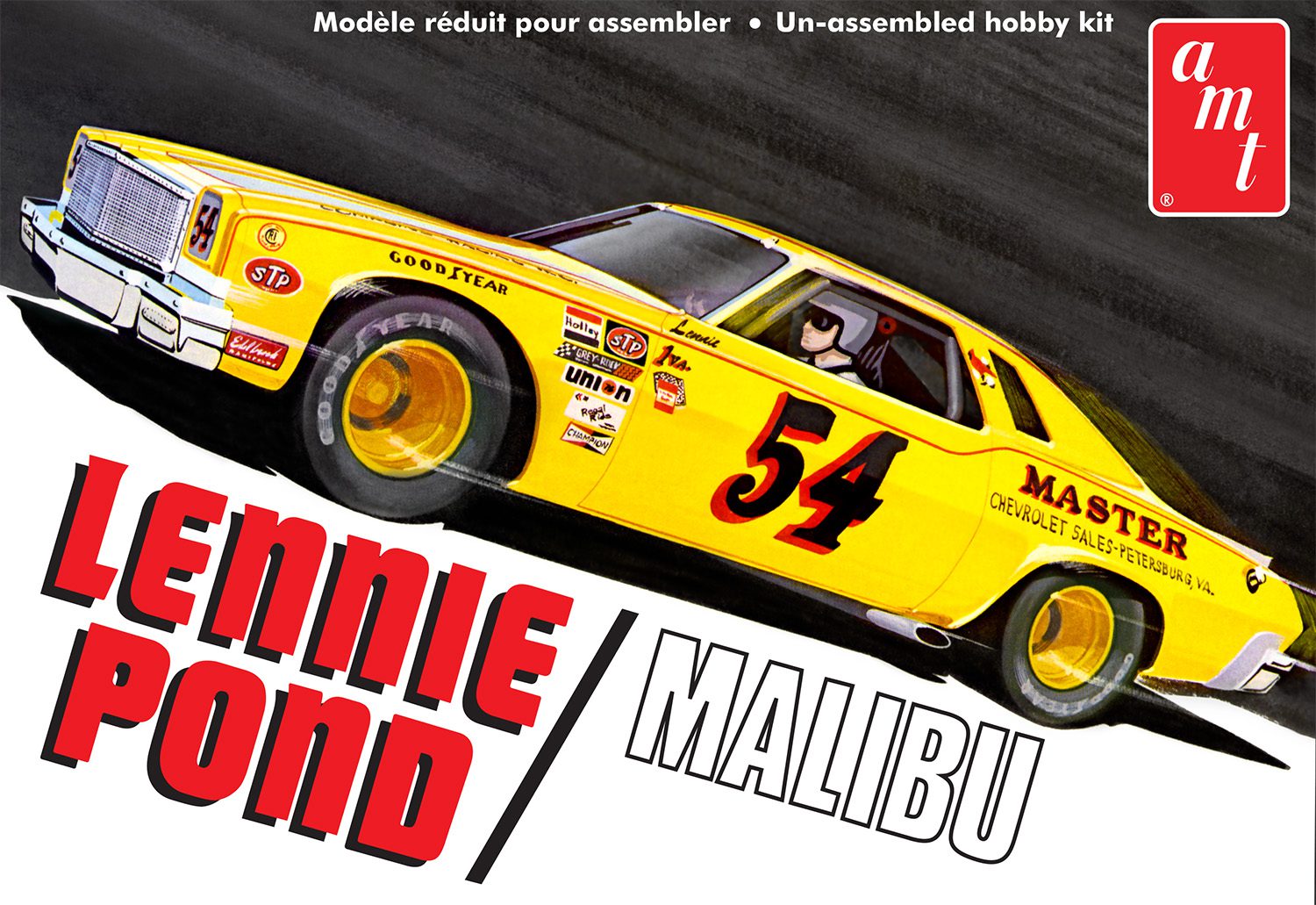 1/25 LENNIE POND 1974 CHEVY MALIBU STOCK CAR