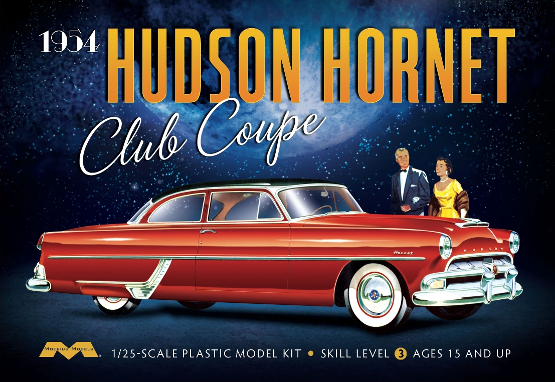 1/25 1954 Hudson Hornet Club Coupe