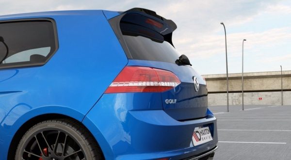 Spoiler Extension Vw Golf Mk7 R/ Gti / Blanksvart - 3