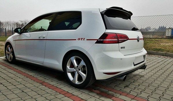Spoiler Extension Vw Golf Mk7 R/ Gti / Blanksvart - 2