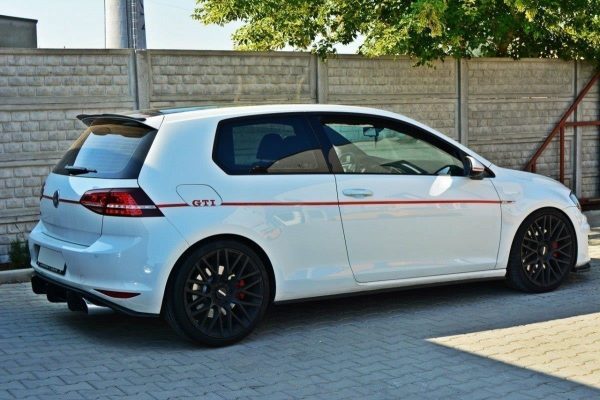 Vw Golf Mk7 Gti Bakre Diffuser & Rear Side Splitters - 3