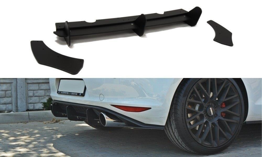 Vw Golf Mk7 Gti Bakre Diffuser & Rear Side Splitters