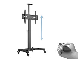 M Motorized Public Floorstand Single Pillar 170 HD