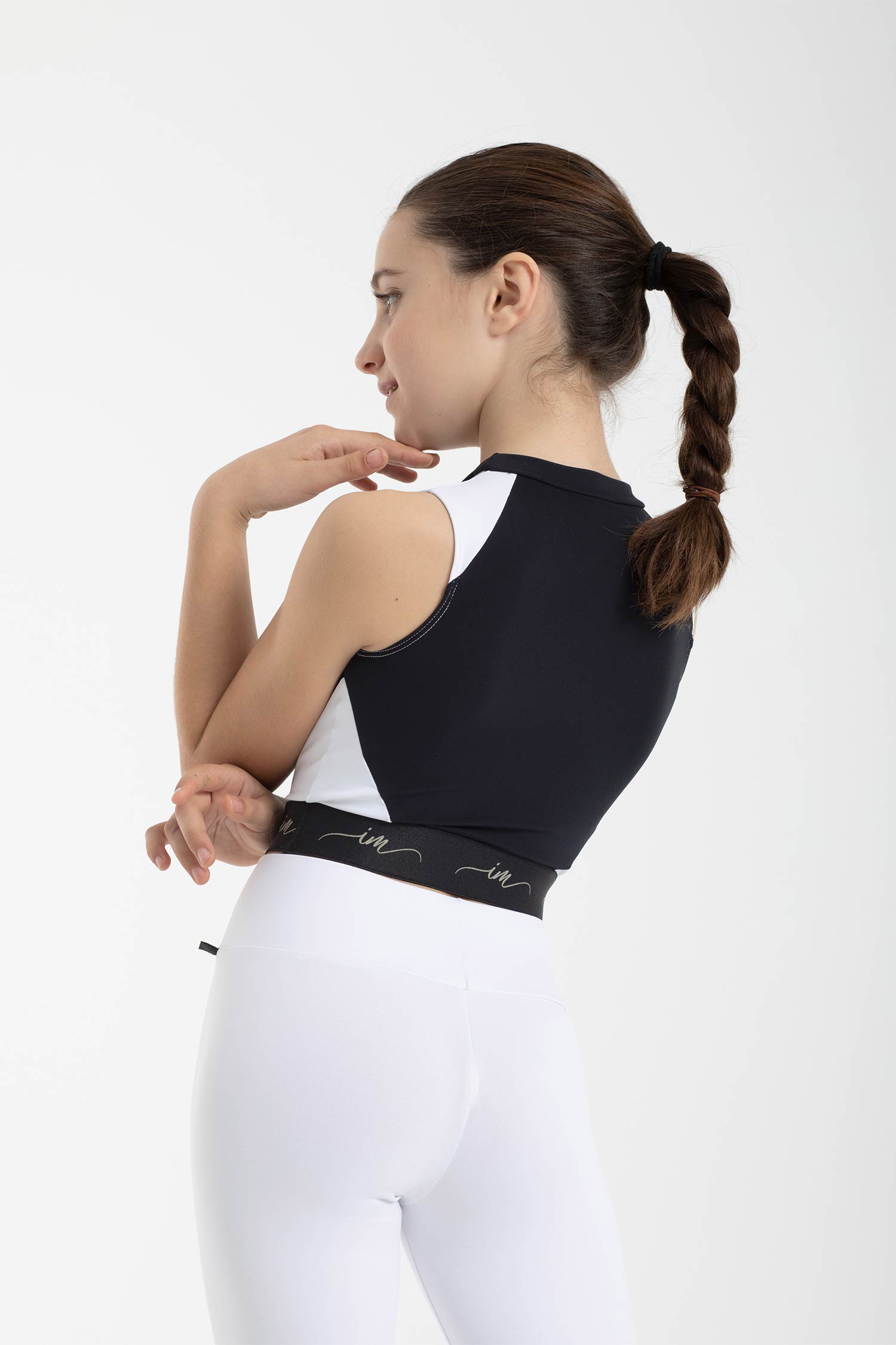 Croptop i microfiber - 3