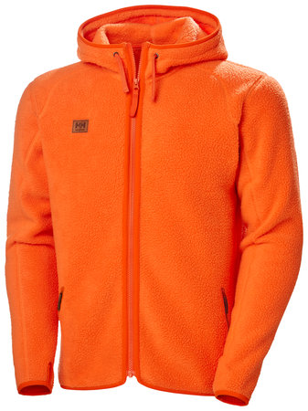 Munkjacka pile orange