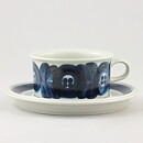  Ulla Procopé (Anemone 1962) Teacup Saucer with Blue Decor 16 cm  [Sample Images]  [Free Shipping]