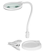 Goobay LED-Förstoringslampa Med Bas Och Klämma, 6 W
