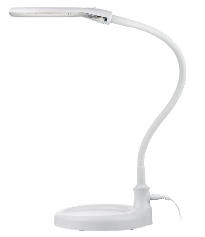 Goobay LED-Förstoringslampa Med Bas Och Klämma, 6 W - 7