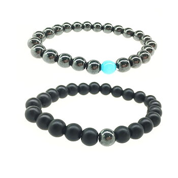 2pc/sets Bracelet Stone