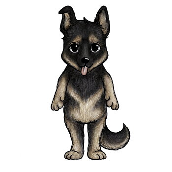 Gerhard the german shephard