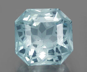 Impresionante piedra preciosa de topacio azul suizo natural de talla octágono de 4,39 quilates - 3