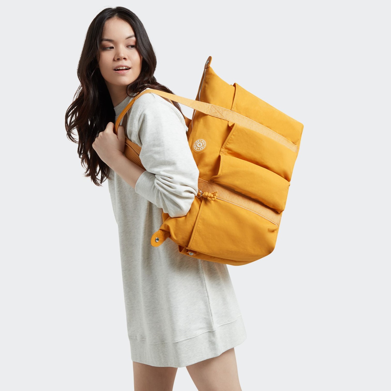 Kipling Art M Versatile Weekendbag Gul Adriatik Travel Bag