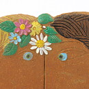 Stig Lindberg (1970) Gingerbread Couple Wall Plaque 21 cm