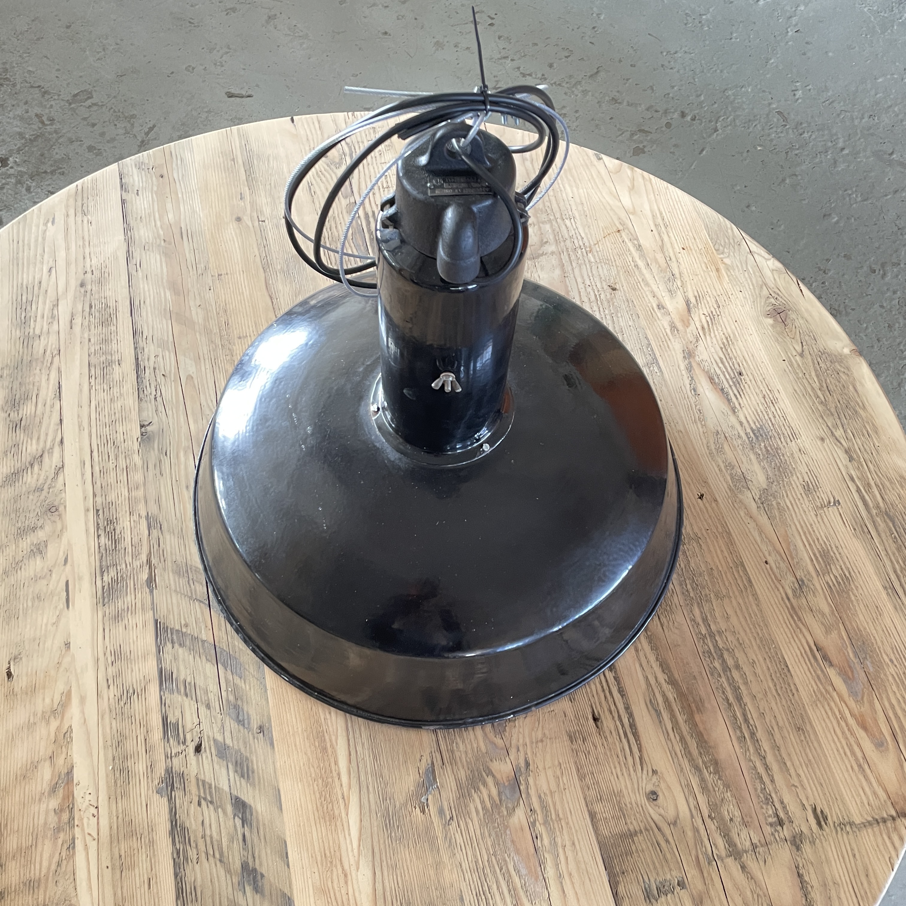 Bauhaus Fabrikslampa 30-tal - Hög Hals - 5