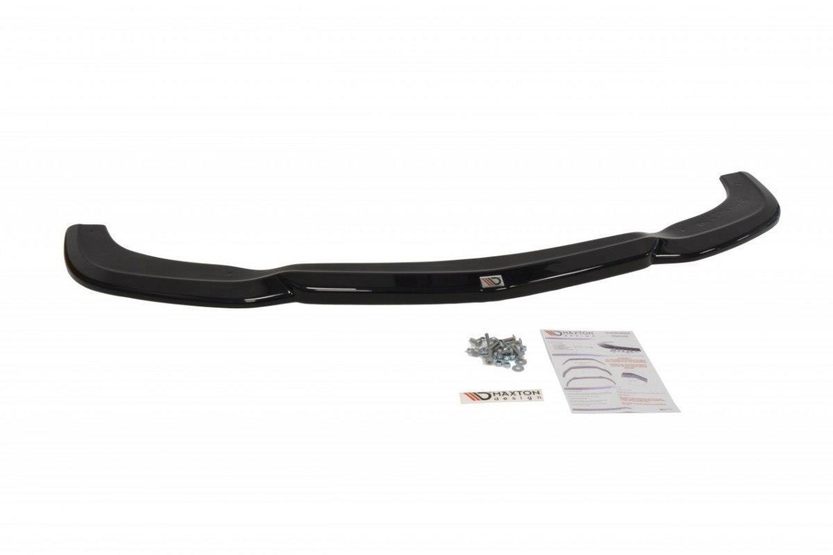 Front Splitter Mercedes C-Class W204 (Facelift) / Blanksvart - 2