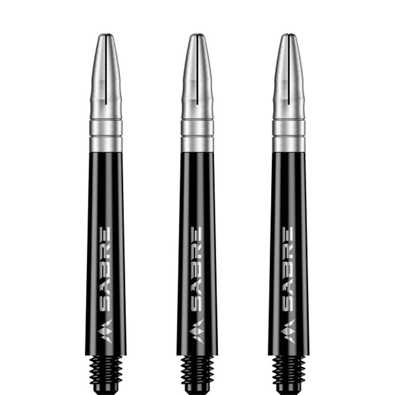 Mission Sabre Dartstolpar Svart/Silver Mellan Plus 44mm