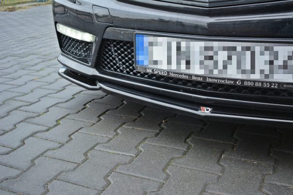 Maxton - Front Splitter V.1 Mercedes-Benz E63 Amg W212 / Blank - 2