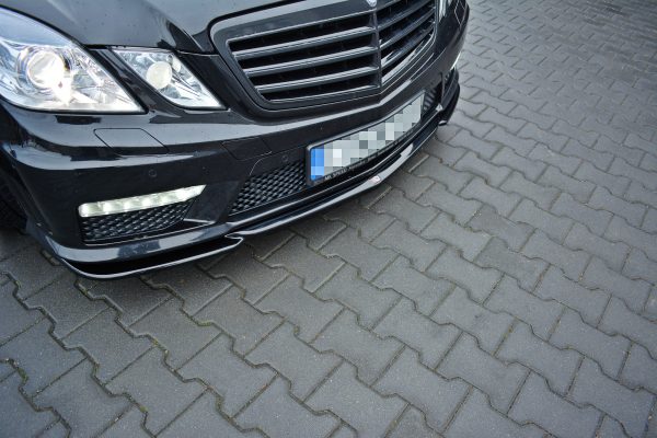 Maxton - Front Splitter V.1 Mercedes-Benz E63 Amg W212 / Blank - 3