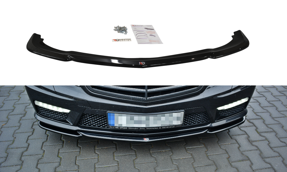 Maxton - Front Splitter V.1 Mercedes-Benz E63 Amg W212 / Blank