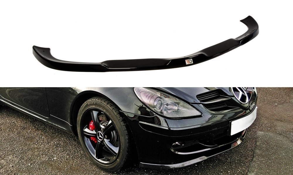 Front Splitter Mercedes Slk R171 Standard Stötfångare / Blanksvart
