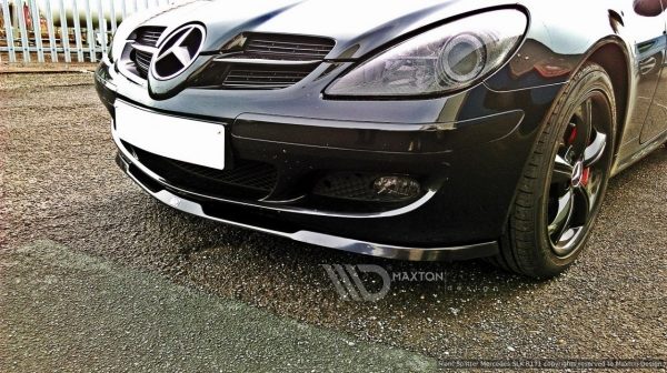Front Splitter Mercedes Slk R171 Standard Stötfångare / Blanksvart - 2