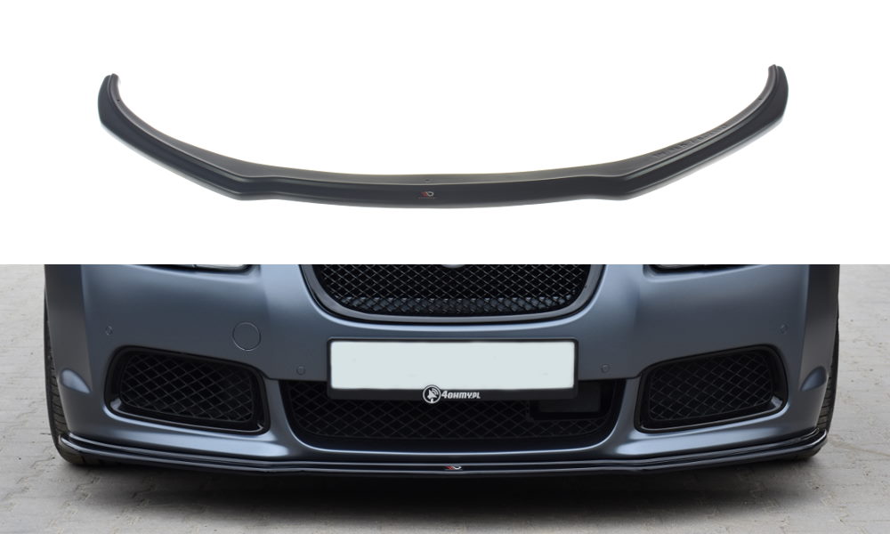 Front Splitter / Läpp V.1 Jaguar Xf-R / KOLFIBERLOOK