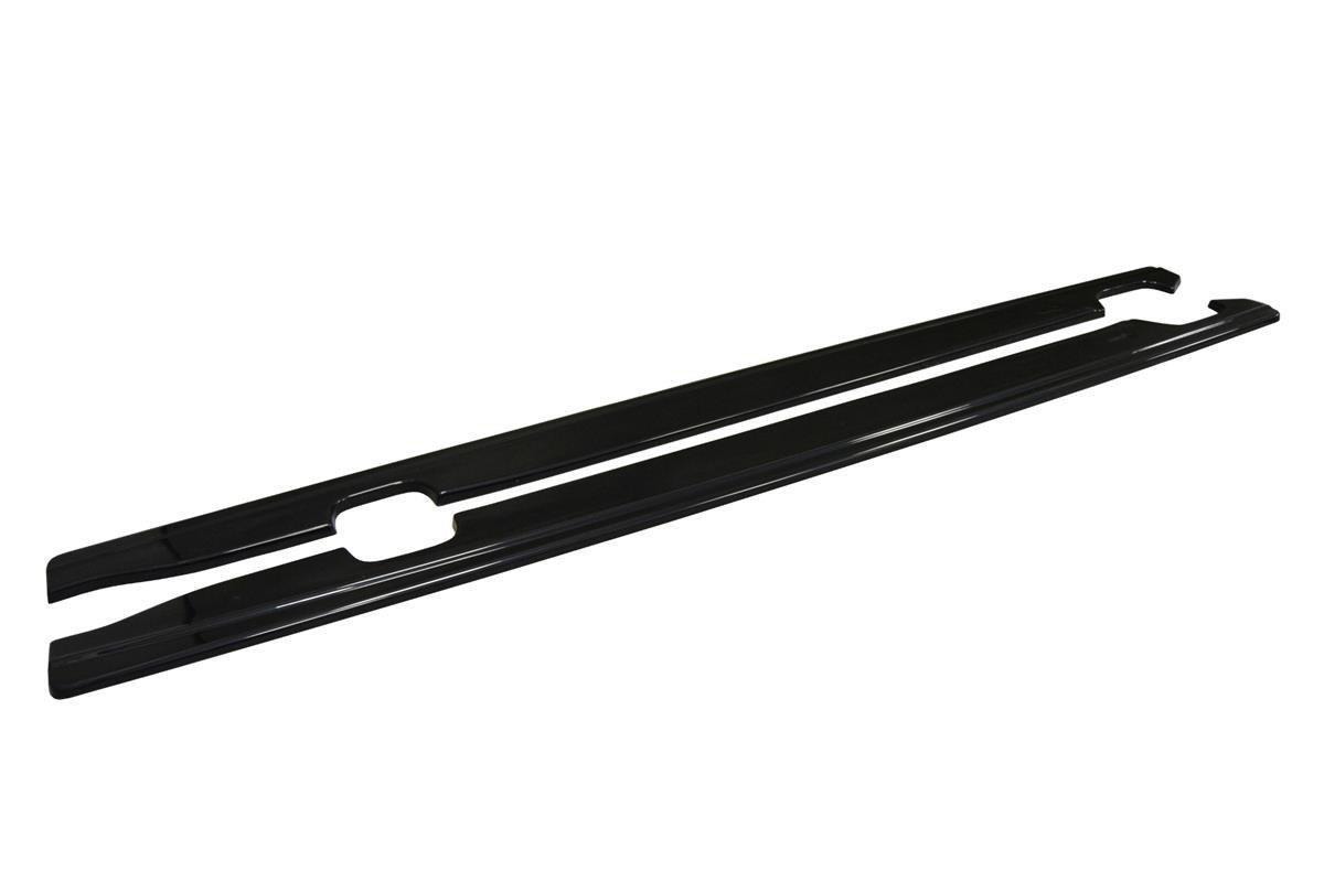 Sidokjolar Diffusers Audi A6 C7 S-Line/ S6 C7 Facelift / Blanksvart - 4