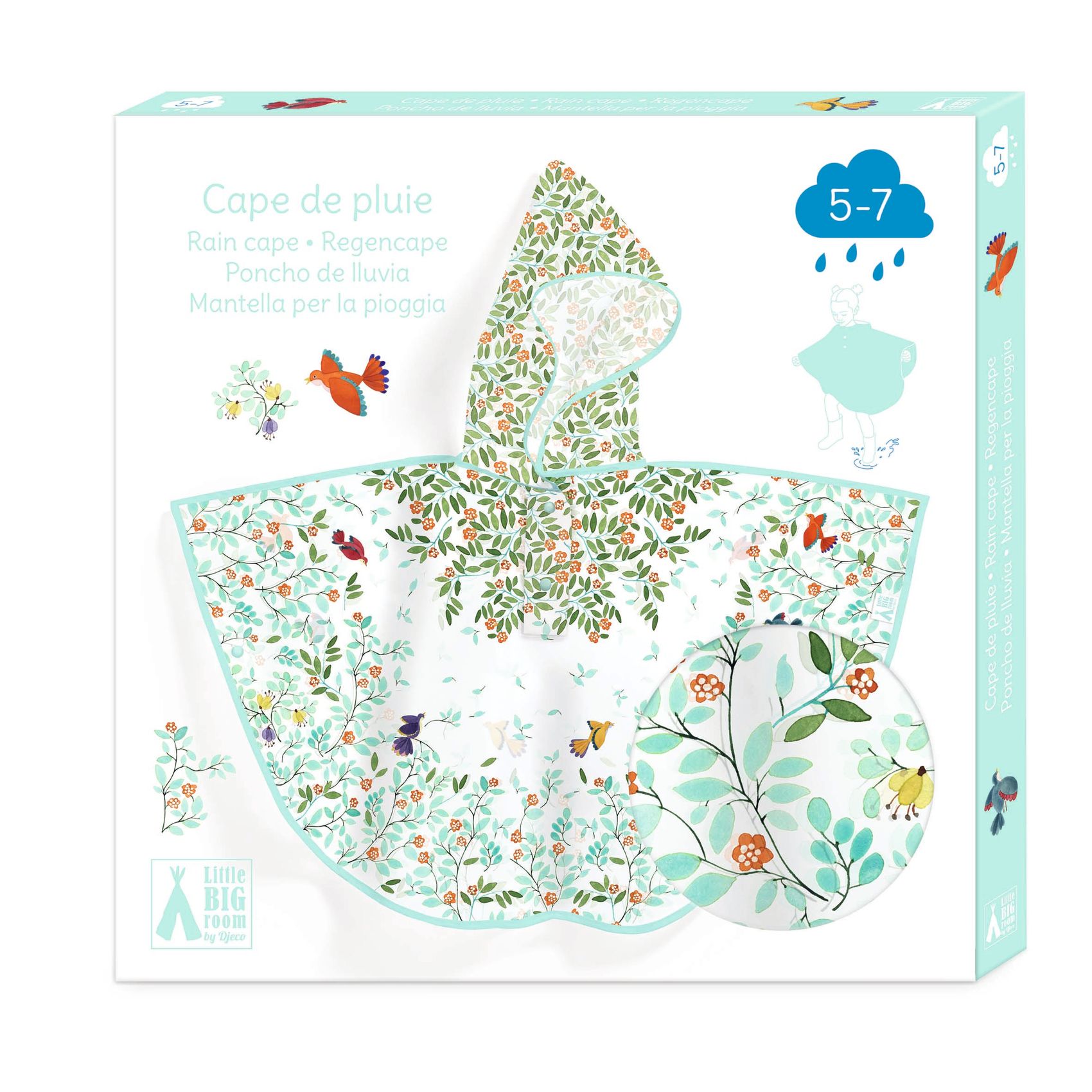 Regnponcho Foliage Djeco - 4