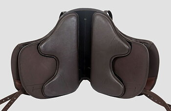 Barocksadel i läder med fiberbom. Flexzone- Saddles "Liberty" - 3 Utbytbara koppjärn