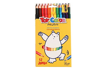 Toycolor  Färgpennor Jumbo 12 st
