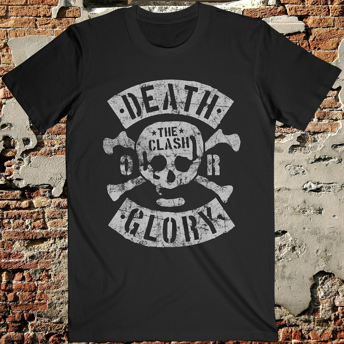 CLASH, THE - T-SHIRT, DEATH OR GLORY - 2