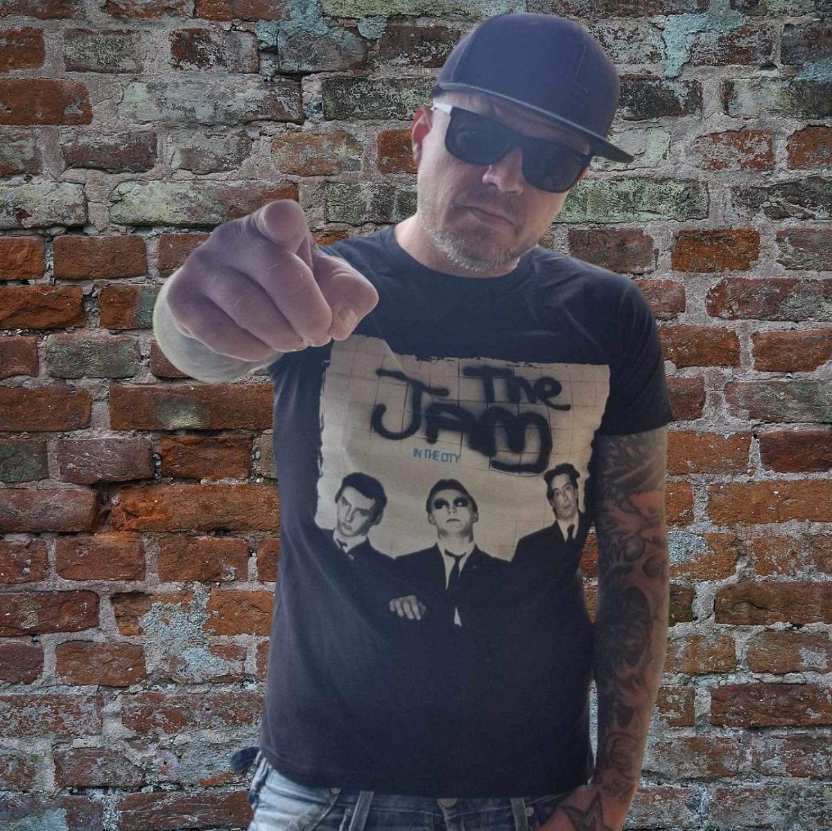 JAM, THE - T-SHIRT, IN THE CITY