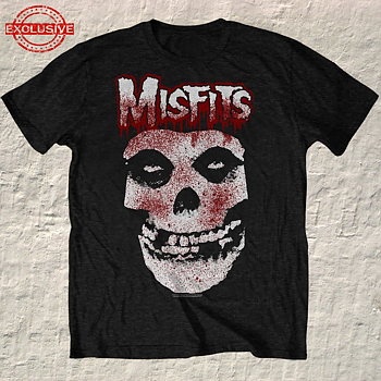 MISFITS - T-SHIRT, BLOOD DRIP SKULL