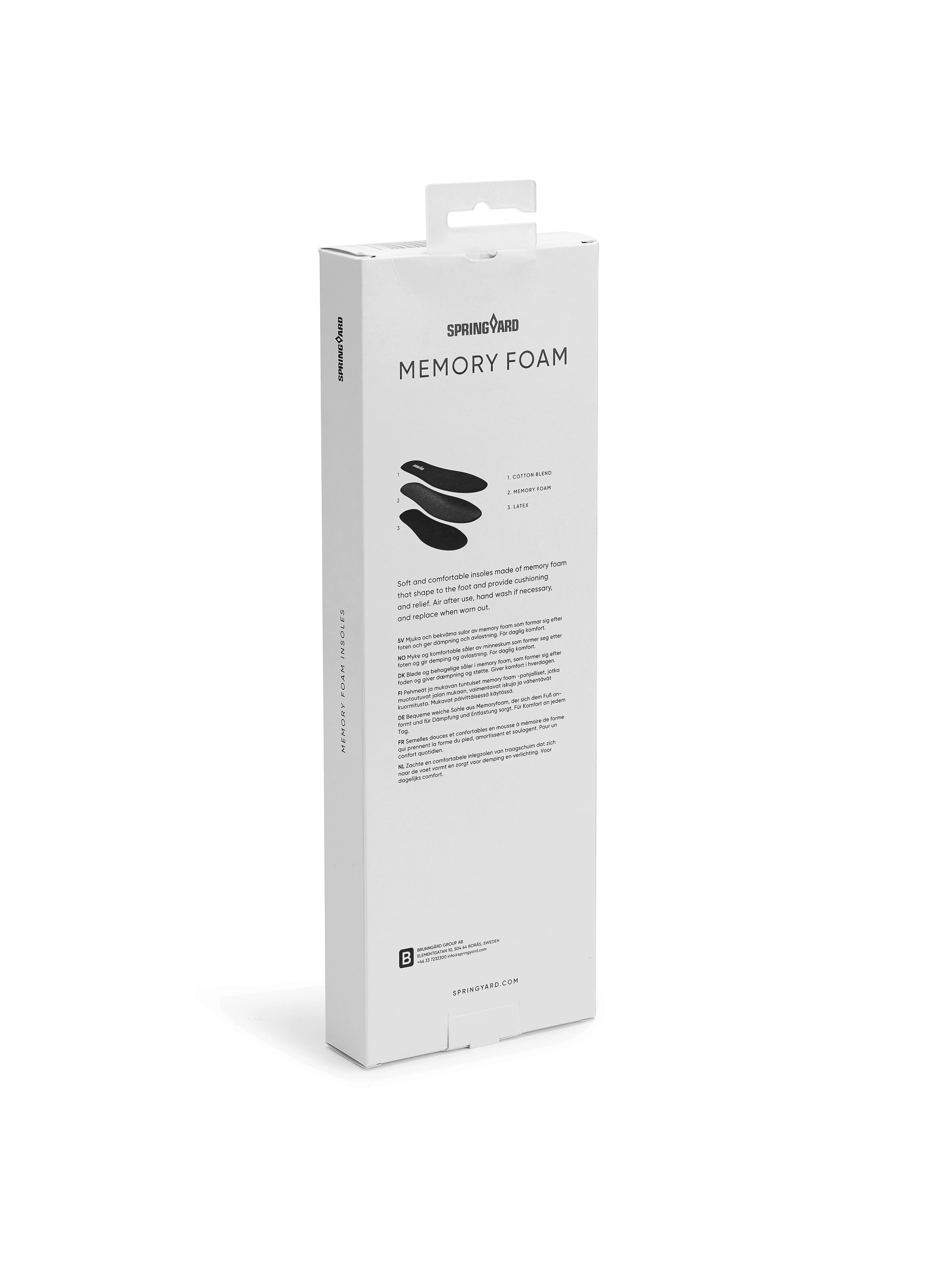Springyard Memory Foam innersåle - 4