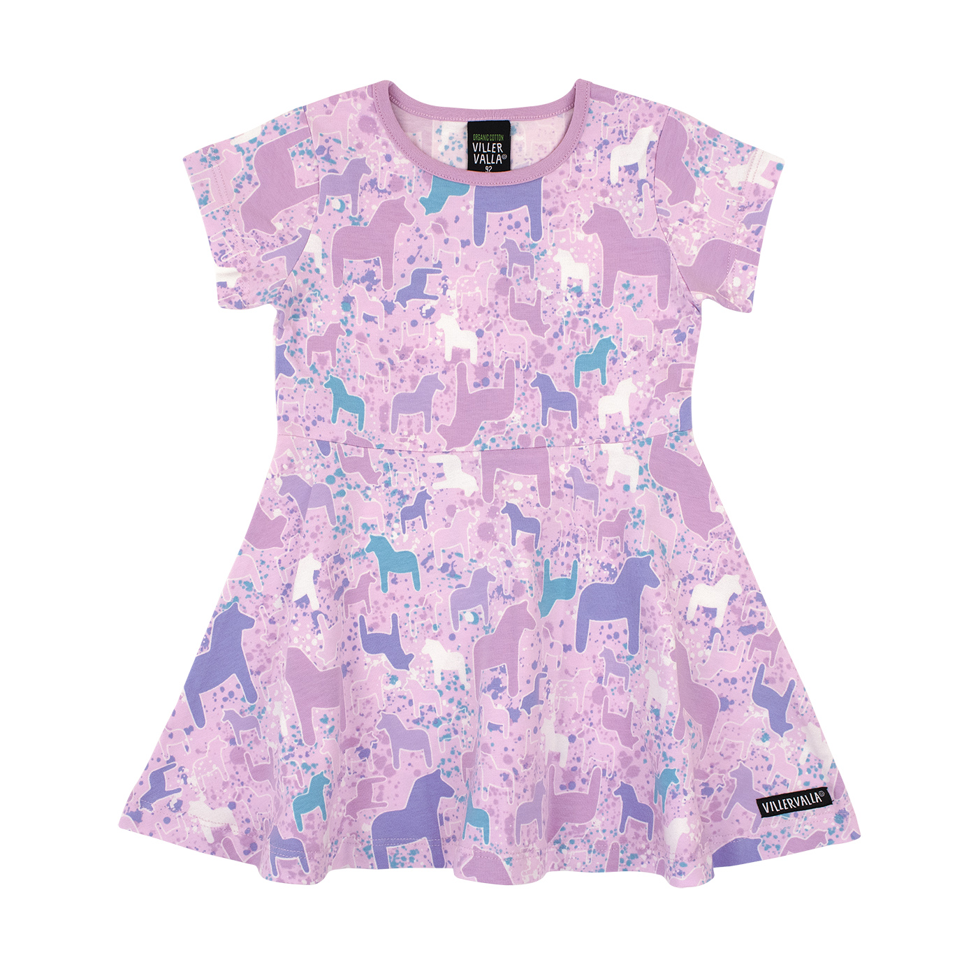 Wirbelkleid DALA LGT BLOOM