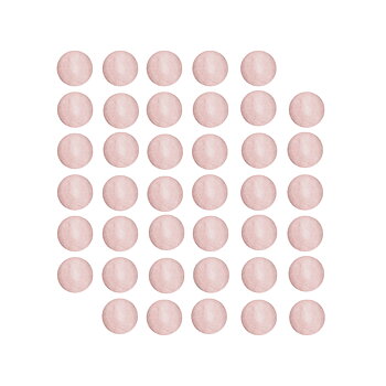 Gammelrosa prikker