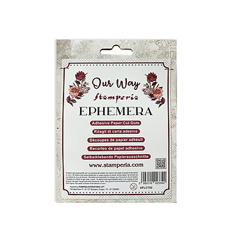 Stamperia - Ephemera - Our way