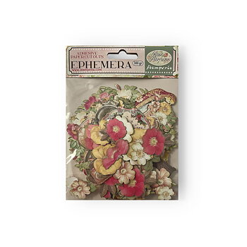 Stamperia - Ephemera - Rose Parfum flowers and garlands