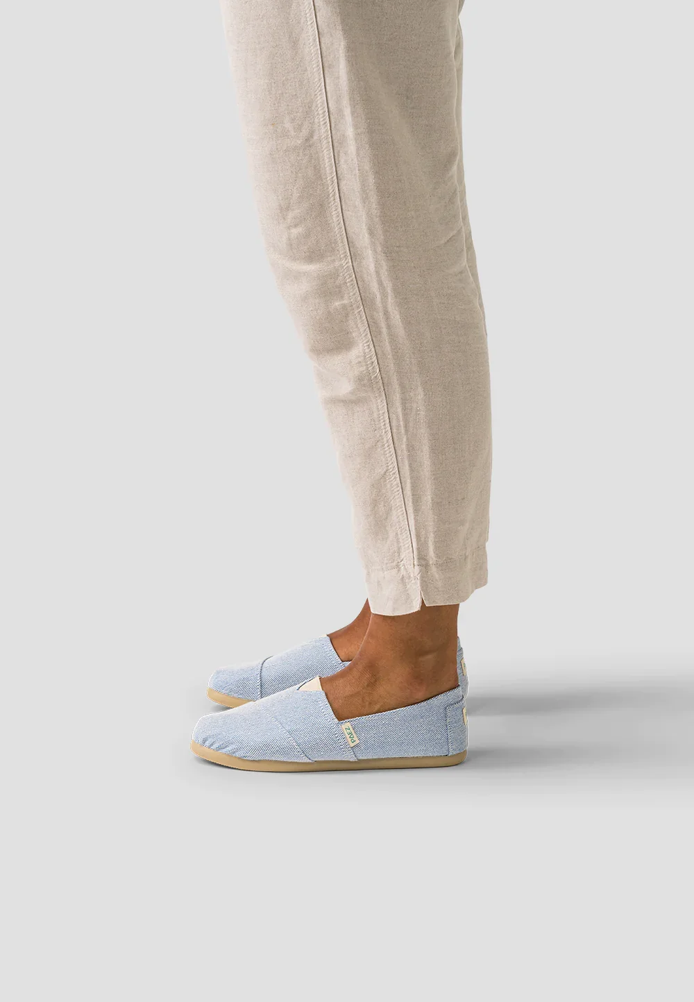 PAEZ Classic Combi Light Blue Espadrille - 6