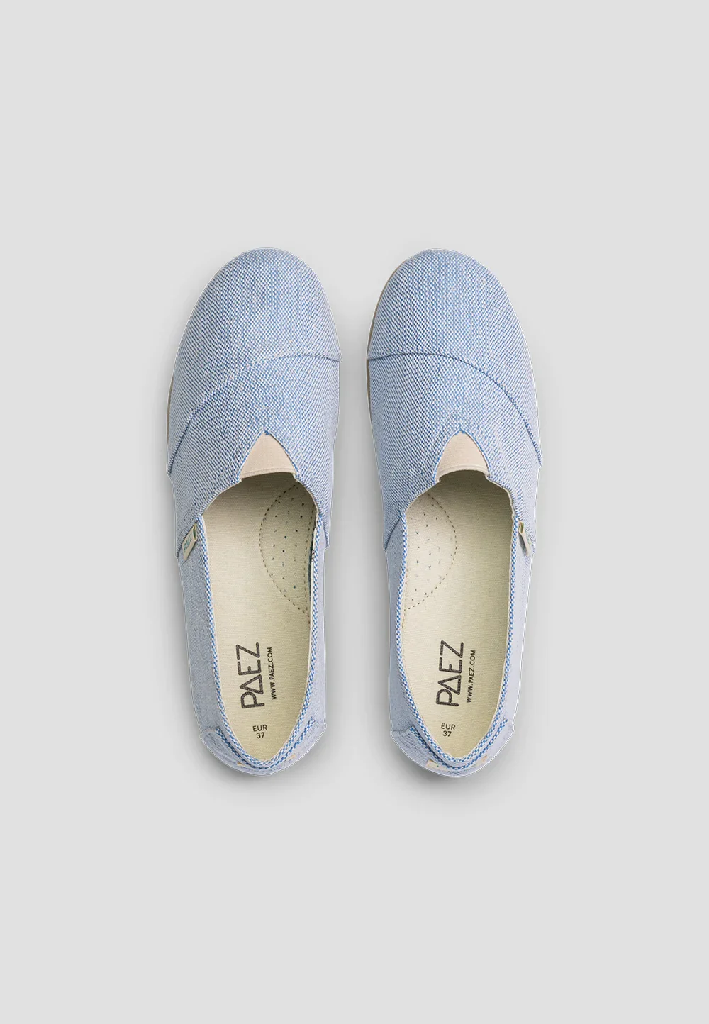 PAEZ Classic Combi Light Blue Espadrille - 4