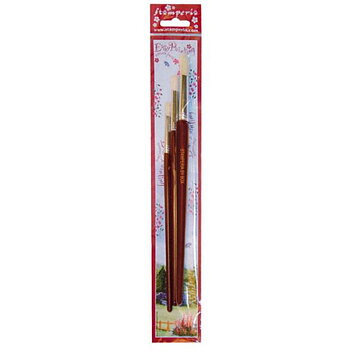 Stamperia - Kit 3 brushes natural bristles size 12-8-6