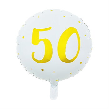 Rund folieballong 50
