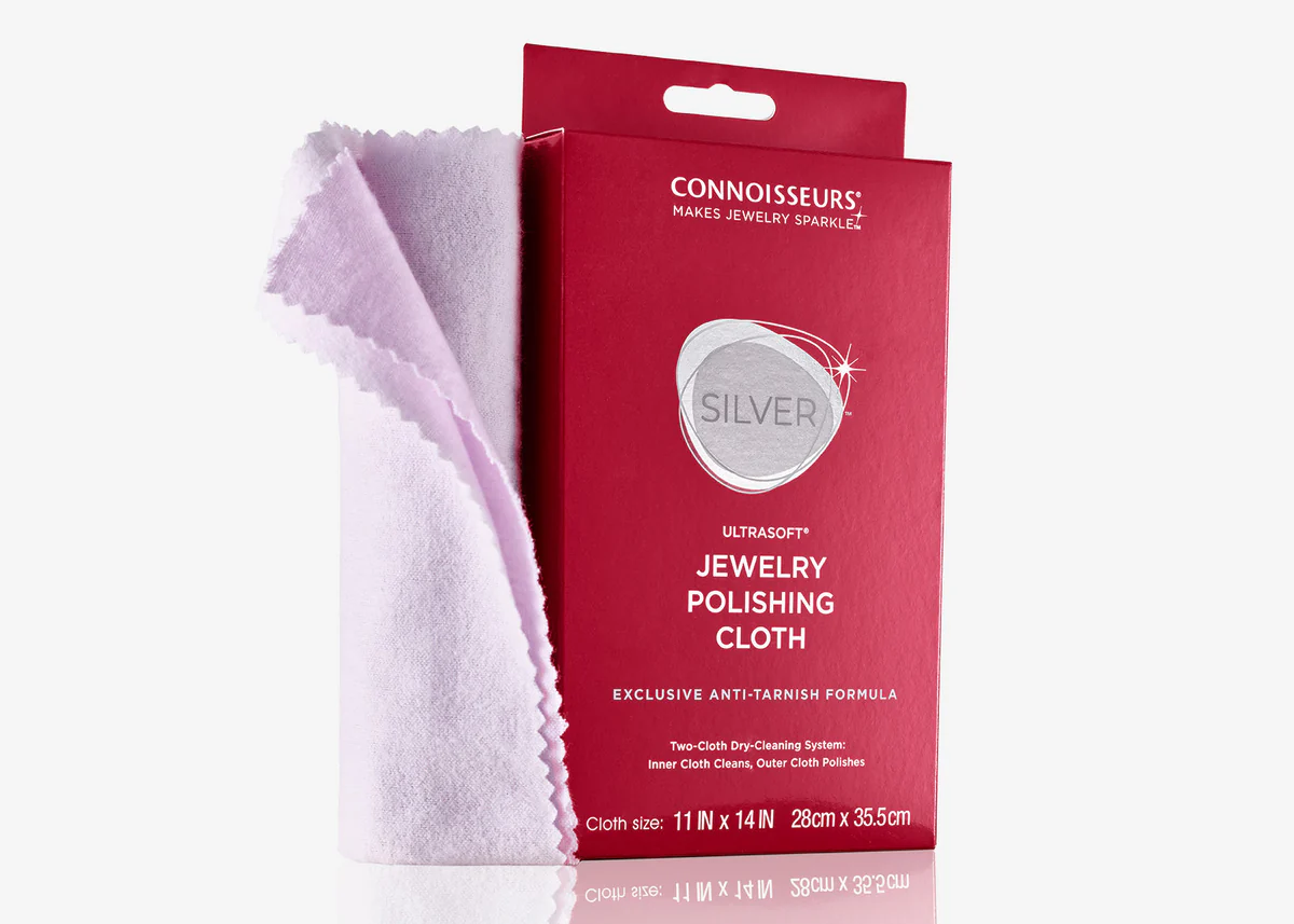 Connoisseurs UltraSoft Silver Polishing Cloth - 2